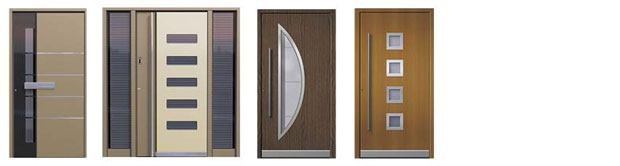 ALU vhodna vrata, SmartLine, mi-mont