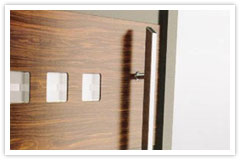 ALU vhodna vrata, notranja in zunanja vrata, mi-mont