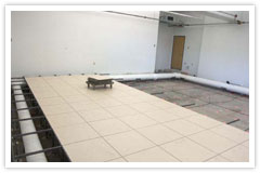 dvignjeni podni, talne obloge, mi-mont